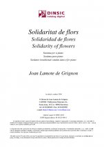 Solidaridad de flores-Música instrumental (publicación en pdf)-Partituras Intermedio