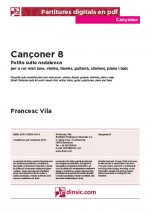 Cançoner 8-Cançoner (publicació en pdf)-Partitures Bàsic