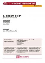 El gegant del Pi-Da Camera (separate PDF pieces)-Music Schools and Conservatoires Elementary Level-Scores Elementary
