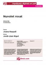 Nuvolet rosat-Cançoner (canciones sueltas en pdf)-Partituras Básico