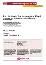 La diminuta flauta màgica. Marxa de la flauta-Da Camera (peces soltes en pdf)-Partitures Bàsic