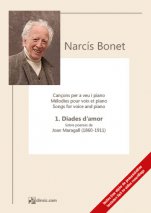 1. Diades d'amor-Cançons de Narcís Bonet-Escuelas de Música i Conservatorios Grado Medio-Escuelas de Música i Conservatorios Grado Superior-La música en la educación general Educación Secundaria-Musicografía-Pedagogía Musical-Ámbito Universitario