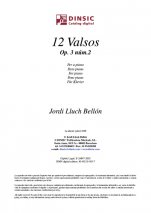 12 Valsos Op. 3 Núm. 2-Instrumental Music (digital PDF copy)-Scores Elementary