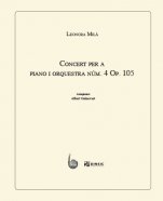 Concert per a piano i orquestra núm. 4 Op. 105 (PB)-Partituras de bolsillo de música orquestal-Escuelas de Música i Conservatorios Grado Superior-Partituras Avanzado