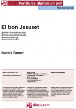 El bon Jesuset-Música coral catalana (piezas sueltas en pdf)-Partituras Intermedio