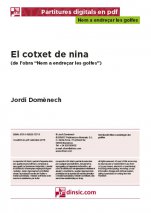 El cotxet de nina-Nem a endreçar les golfes (piezas sueltas en pdf)-Escuelas de Música i Conservatorios Grado Elemental-Partituras Básico