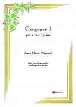 Cançoner I for voice and piano-Quaderns de cançó (publicació en paper)-Music Schools and Conservatoires Intermediate Level-Music Schools and Conservatoires Advanced Level-Musicography-Musical Pedagogy-University Level