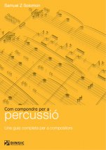 Com compondre per a percussió-Manuals Universitaris-Ámbito Universitario