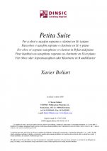 Pequeña Suite-Música instrumental (publicación en pdf)-Partituras Intermedio