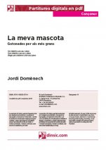 La meva mascota-Cançoner (separate PDF pieces)-Music Schools and Conservatoires Elementary Level-Scores Elementary