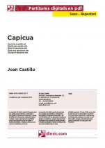 Capicua-Repertorio para Saxo (piezas sueltas en pdf)-Partituras Básico