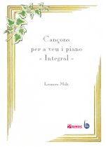 Cançons per a veu i piano-Quaderns de cançó (publicació en paper)-Scores Advanced