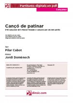 Cançó de patinar-Cançoner (separate PDF pieces)-Music Schools and Conservatoires Elementary Level-Scores Elementary