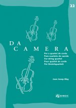 Da Camera 22: Tres danses americanes per a quartet de corda-Da Camera (publicació en paper)-Partitures Bàsic