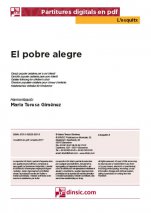 El pobre alegre-L'Esquitx (separate PDF pieces)-Music Schools and Conservatoires Elementary Level-Scores Elementary