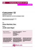 Cançoner 13: Lluernes en la nit-Cançoner (publicació en pdf)-Partitures Bàsic