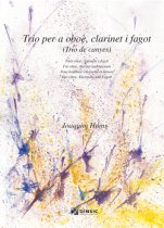 Trio per a oboè, clarinet i fagot-Música instrumental (publicació en paper)-Partitures Avançat