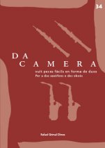 Da Camera 34. Vuit peces fàcils en forma de duos. Per a dos saxòfons o dos oboès-Da Camera (publicació en paper)-Escoles de Música i Conservatoris Grau Superior-Partitures Avançat