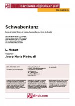 Schwabentanz-Da Camera (piezas sueltas en pdf)-Escuelas de Música i Conservatorios Grado Elemental-Partituras Básico