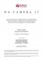 Da Camera 17-Da Camera (publicación en pdf)-Partituras Básico