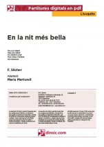 En la nit més bella-L'Esquitx (piezas sueltas en pdf)-Escuelas de Música i Conservatorios Grado Elemental-Partituras Básico