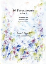 10 Divertiments, volum 1-Música vocal (publicació en paper)-Escoles de Música i Conservatoris Grau Superior-Partitures Avançat