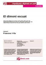 El dimoni escuat-Cançoner (canciones sueltas en pdf)-Partituras Intermedio