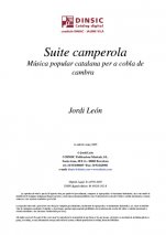 Suite camperola-Música per a instruments de cobla (publicació en pdf)-Música Tradicional Catalunya