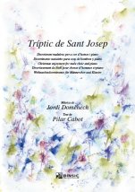 Tríptic de Sant Josep-Nadal-Música vocal (publicació en paper)-Escoles de Música i Conservatoris Grau Elemental-Escoles de Música i Conservatoris Grau Mitjà-Partitures Bàsic-Partitures Intermig