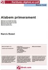 Alabem primerament