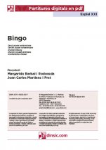 Bingo-Esplai XXI (peces soltes en pdf)-Escoles de Música i Conservatoris Grau Elemental-La música a l'educació general Educació Primària-La música a l'educació general Educació Secundària-Partitures Bàsic