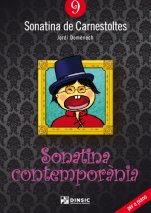 Sonatina de Carnestoltes 9: Sonatina contemporània-Sonatines de Carnestoltes (publicació en paper)-Escoles de Música i Conservatoris Grau Elemental-Partitures Bàsic