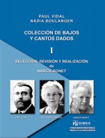 I. Colección de bajos y cantos dados-Armonía (Narcís Bonet)-Escuelas de Música i Conservatorios Grado Medio