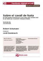 Sobre el cavall de fusta-Quadern Schumann (peces soltes en pdf)-Escoles de Música i Conservatoris Grau Elemental-Partitures Bàsic