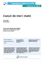 Cançó de mel i mató-Quaderns de cançó (peces soltes en pdf)-Escoles de Música i Conservatoris Grau Mitjà-Partitures Intermig