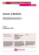 Anem a Betlem-Cançoner (separate PDF pieces)-Scores Intermediate