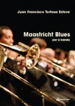 Maastricht Blues (particelas)-Materiales per a banda sinfónica-Escuelas de Música i Conservatorios Grado Superior-Partituras Avanzado