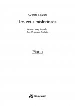 Les veus misterioses (part of piano)-Solo instrumental parts from choir or vocal pieces-Music Schools and Conservatoires Intermediate Level-Music Schools and Conservatoires Advanced Level-Scores Intermediate