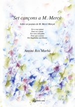 Set cançons a M. Mercè-Música vocal (publicació en paper)-Pedagogia Musical-Àmbit Universitari