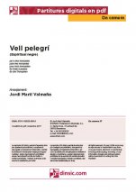 Vell pelegrí-Da Camera (separate PDF pieces)-Music Schools and Conservatoires Elementary Level-Scores Elementary