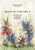 Quartet de corda núm. 6-Música de cámara-Partituras Avanzado