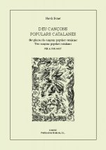 Diez canciones populares catalanas-Música coral catalana (publicación en papel)-Partituras Intermedio