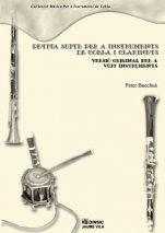 Petita suite per a instruments de cobla i clarinets - V. O. per a vuit instruments-Música per a instruments de cobla (publicació en paper)-Escoles de Música i Conservatoris Grau Mitjà-Escoles de Música i Conservatoris Grau Superior-Partitures Avançat-Partitures Intermig