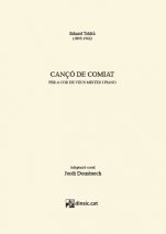 Cançó de comiat, veus mixtes i piano-Separates d'obres vocals o corals-Traditional Music Catalonia-Scores Intermediate