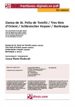 Dansa de St. Feliu de Torelló / Tres Reis d’Orient / Schlesischer Hopser / Burlesque-Da Camera (piezas sueltas en pdf)-Escuelas de Música i Conservatorios Grado Elemental-Partituras Básico