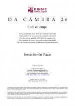 Da Camera 26: Like Time-Da Camera (digital PDF copy)-Scores Elementary