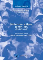 Motet per a tiple, tenor i BC-Choral Music (Notes in Cloud)-Music Schools and Conservatoires Advanced Level-Scores Advanced