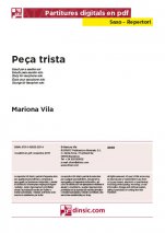 Peça trista-Repertori per a Saxo (peces soltes en pdf)-Partitures Bàsic