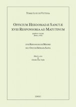 Officium Hebdomadae Sanctae-Choral Music-Scores Intermediate