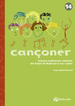 Cançoner 14: Cançons tradicionals catalanes del temps de Nadal per a veu i piano-Cançoner (publicació en paper)-Nadal-Musicografia